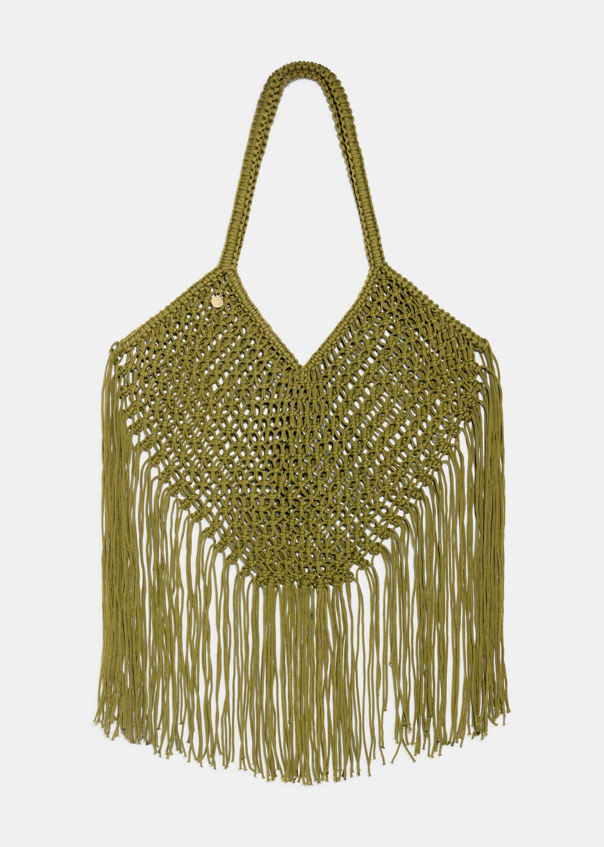 CHAOU Fringe Tote | Kiwi