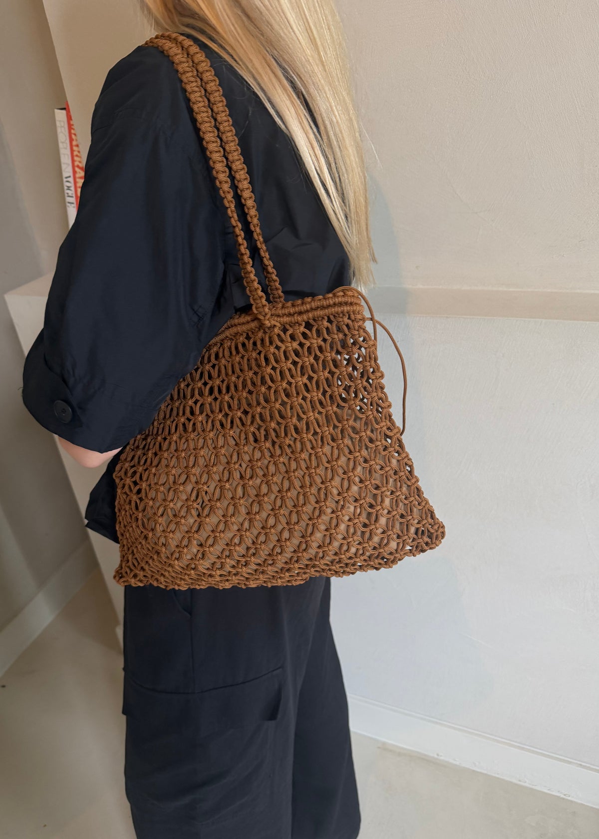 MIDA Shoulder Bag | Camel